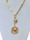 The Beloved Necklace: varying chains come together with two unique pendants