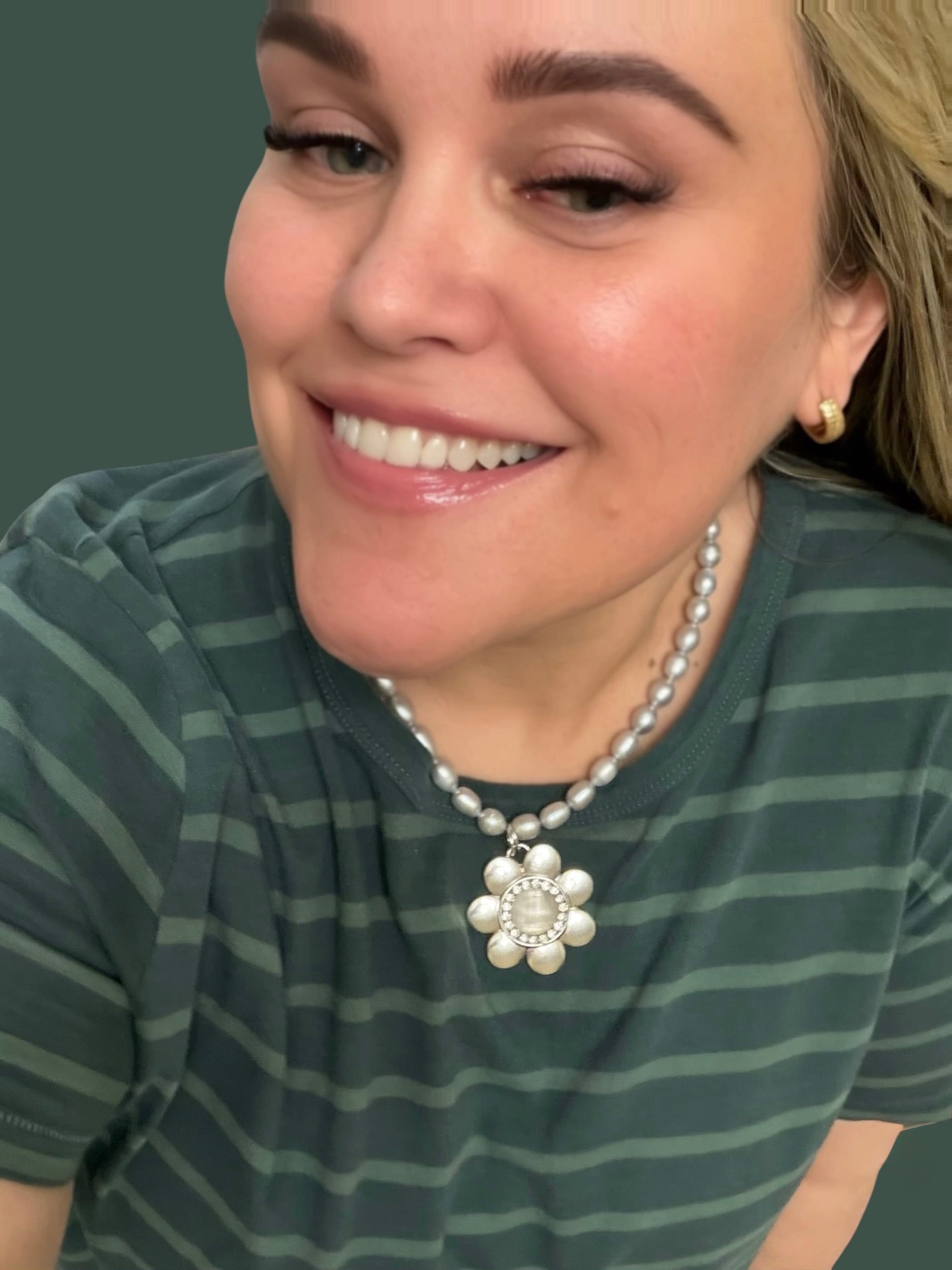 The Daisy Gem Center Necklace: 3 Options