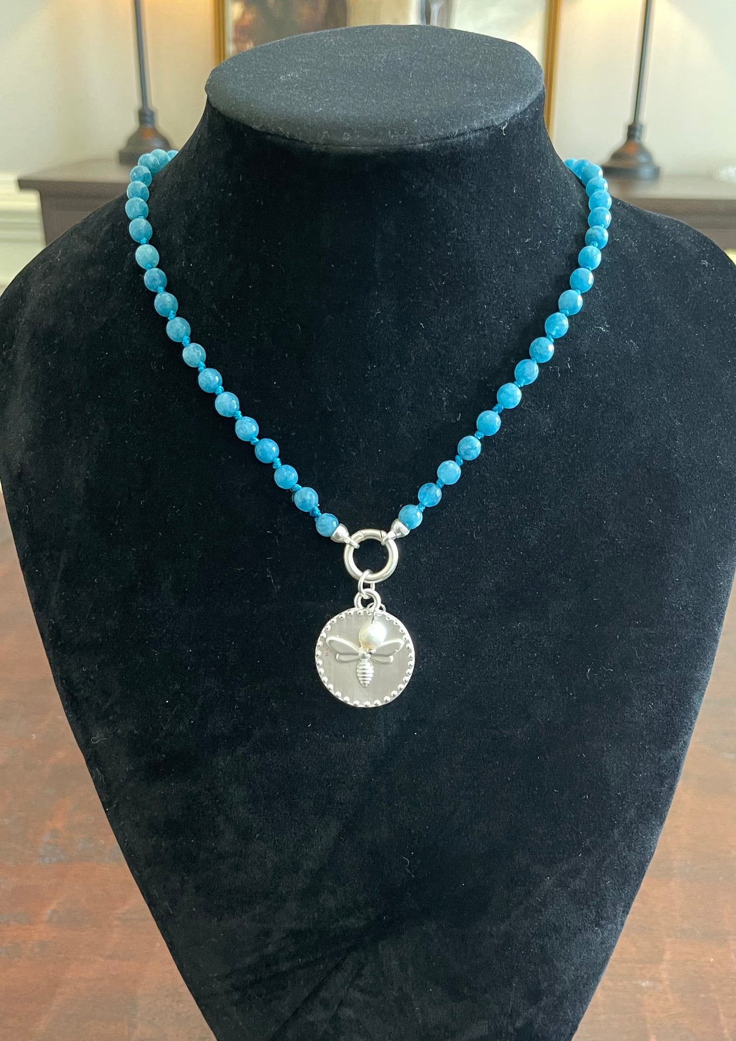 Blue Honey Necklace