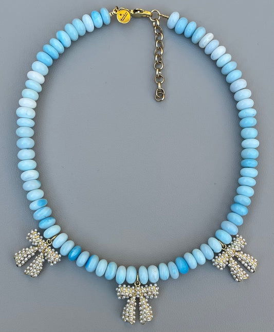 Robin’s Egg Opal Necklace OOAK