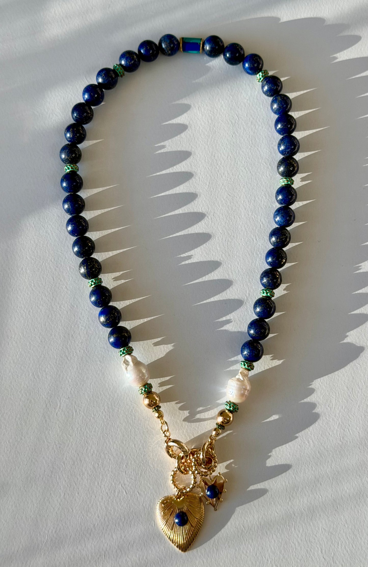 Lapis Devotion Necklace OOAK