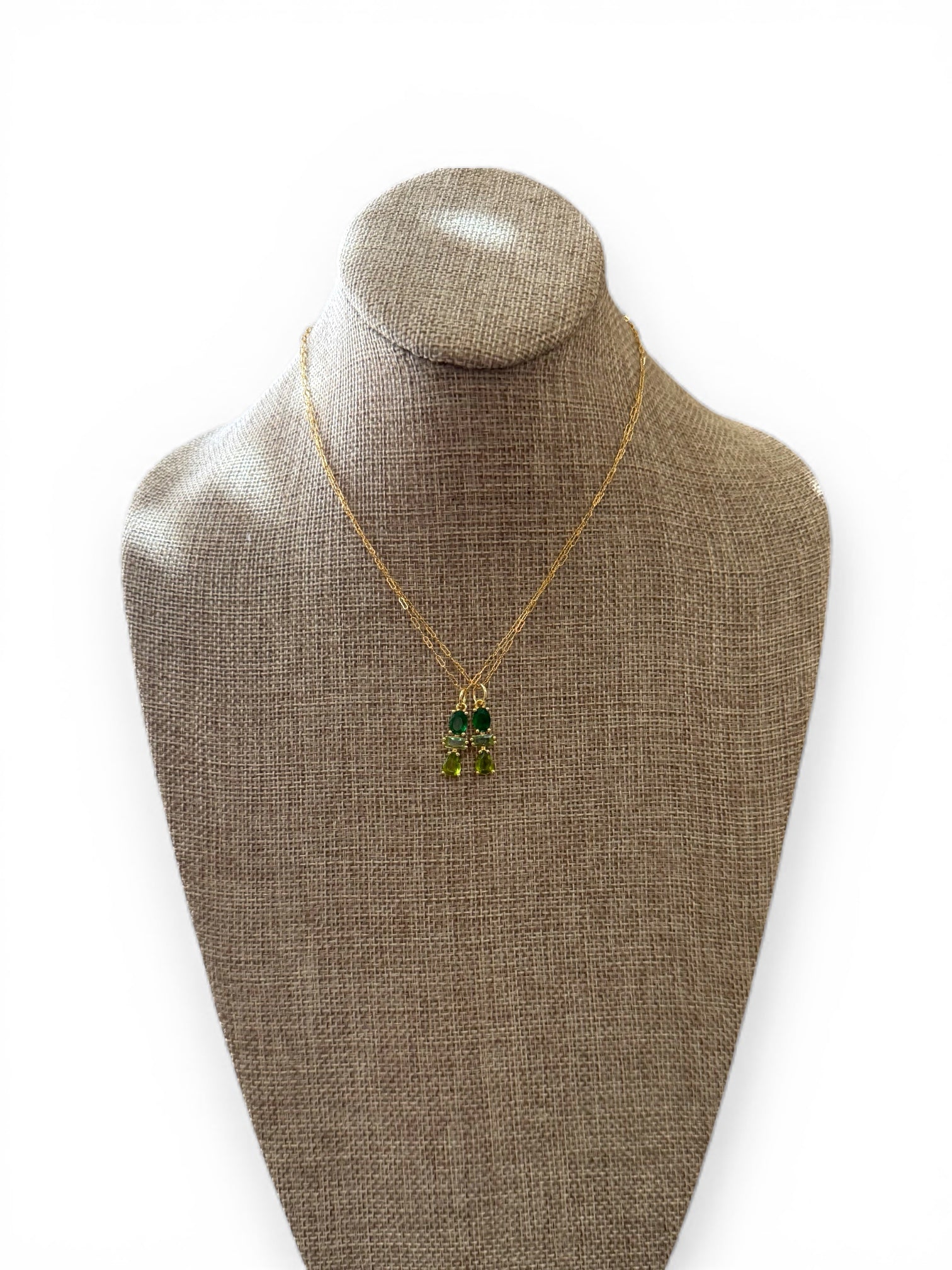 The Greenlight Pendant Necklace 14/20 Gold Filled Chain