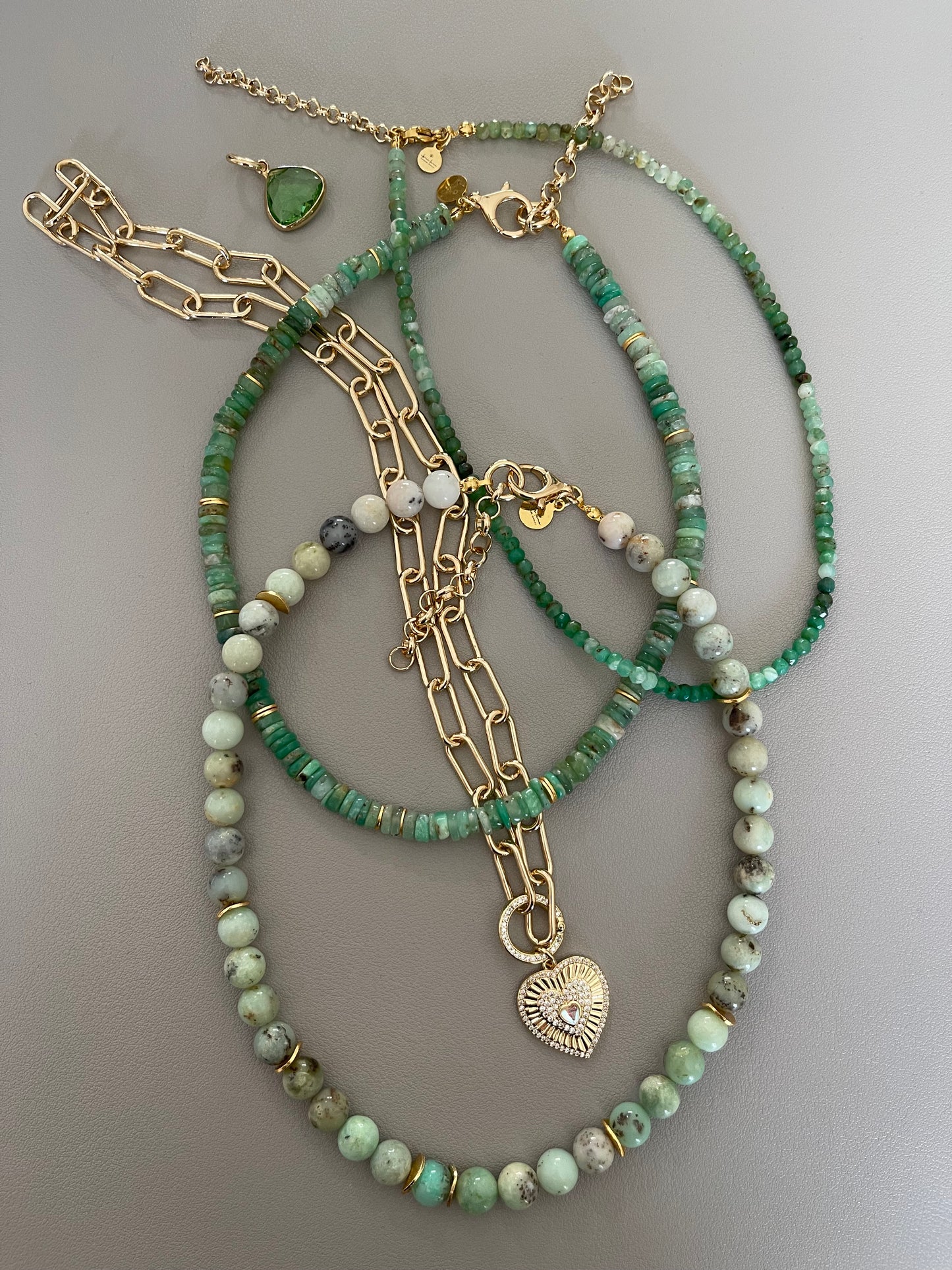 Green Apples Necklace