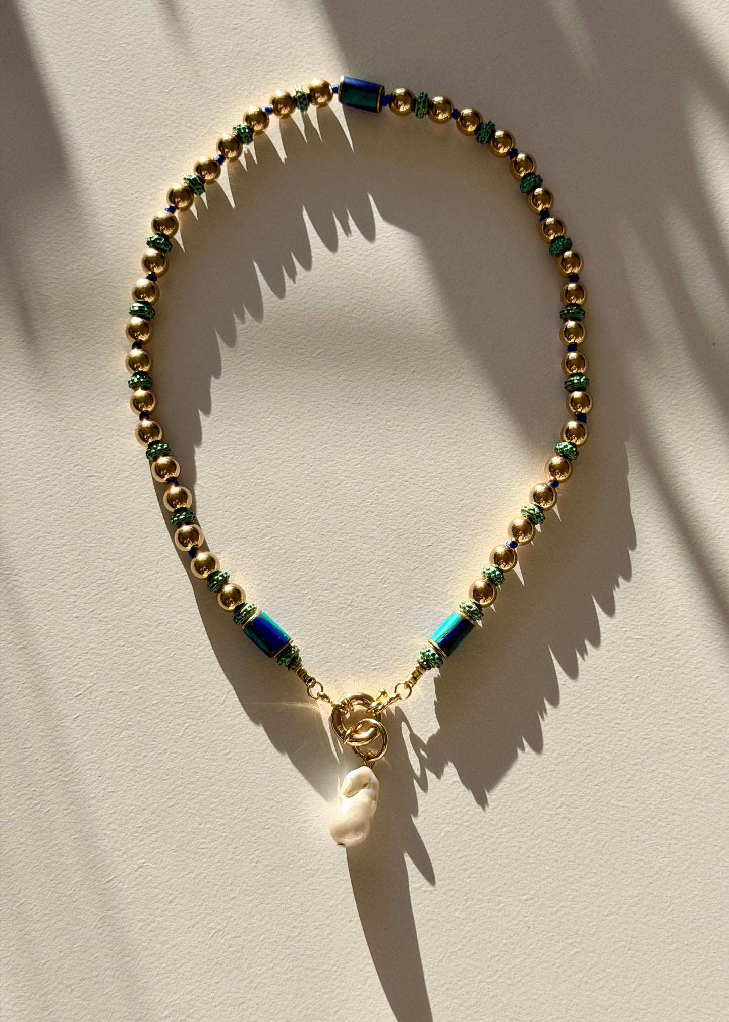 The Blue Satin Talisman OOAK