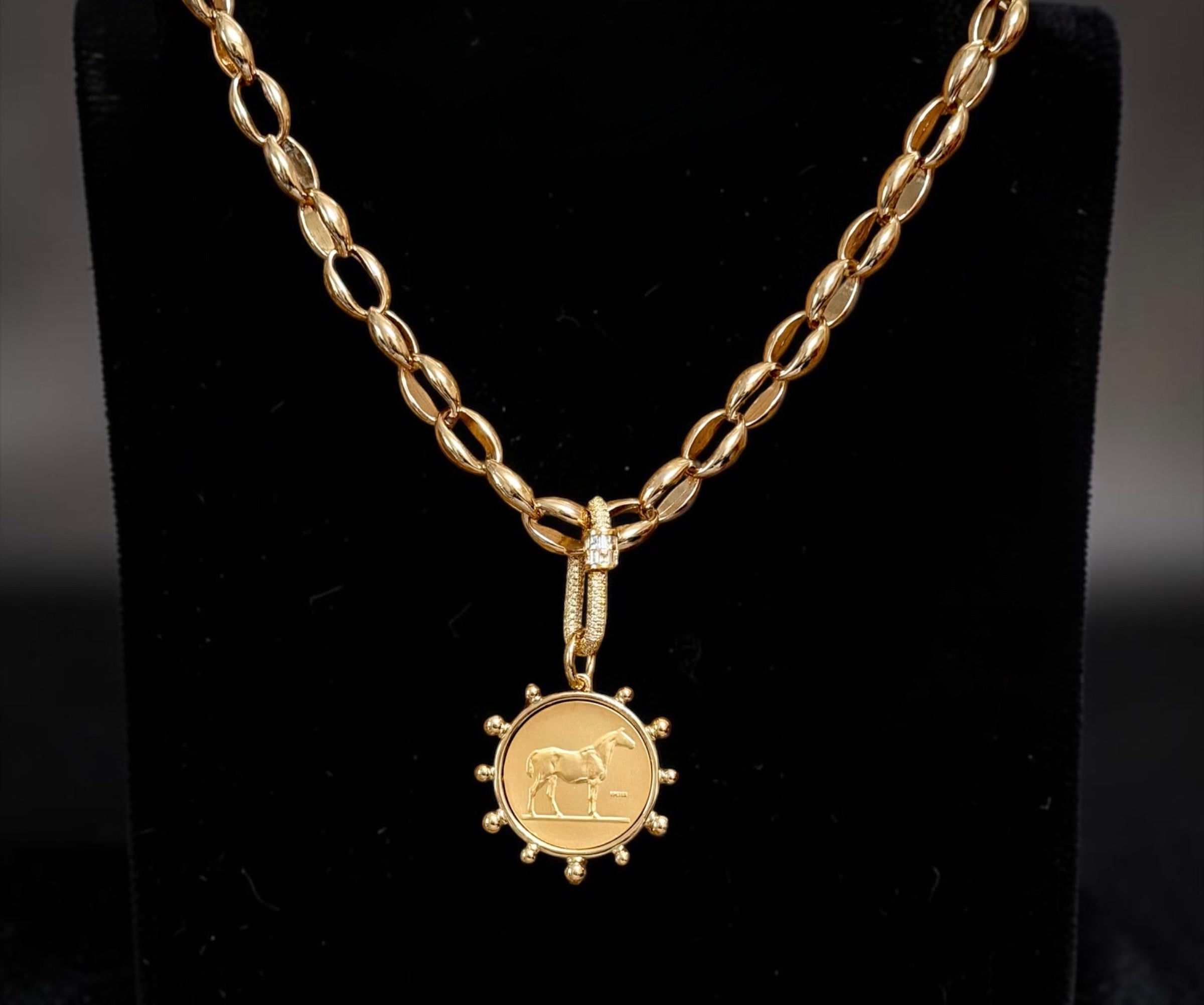 Golden Tempo Necklace OOAK