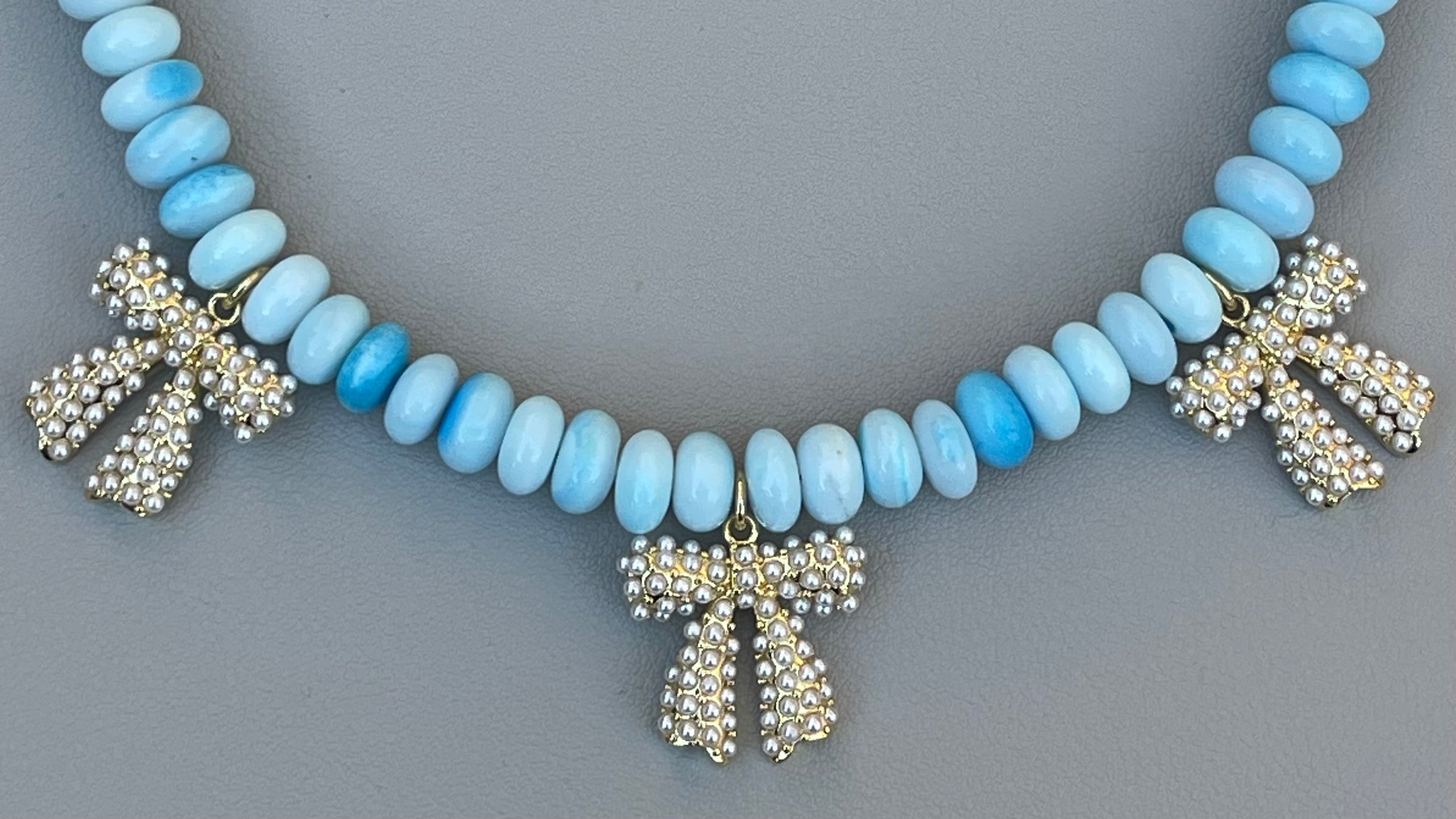 Robin’s Egg Opal Necklace OOAK