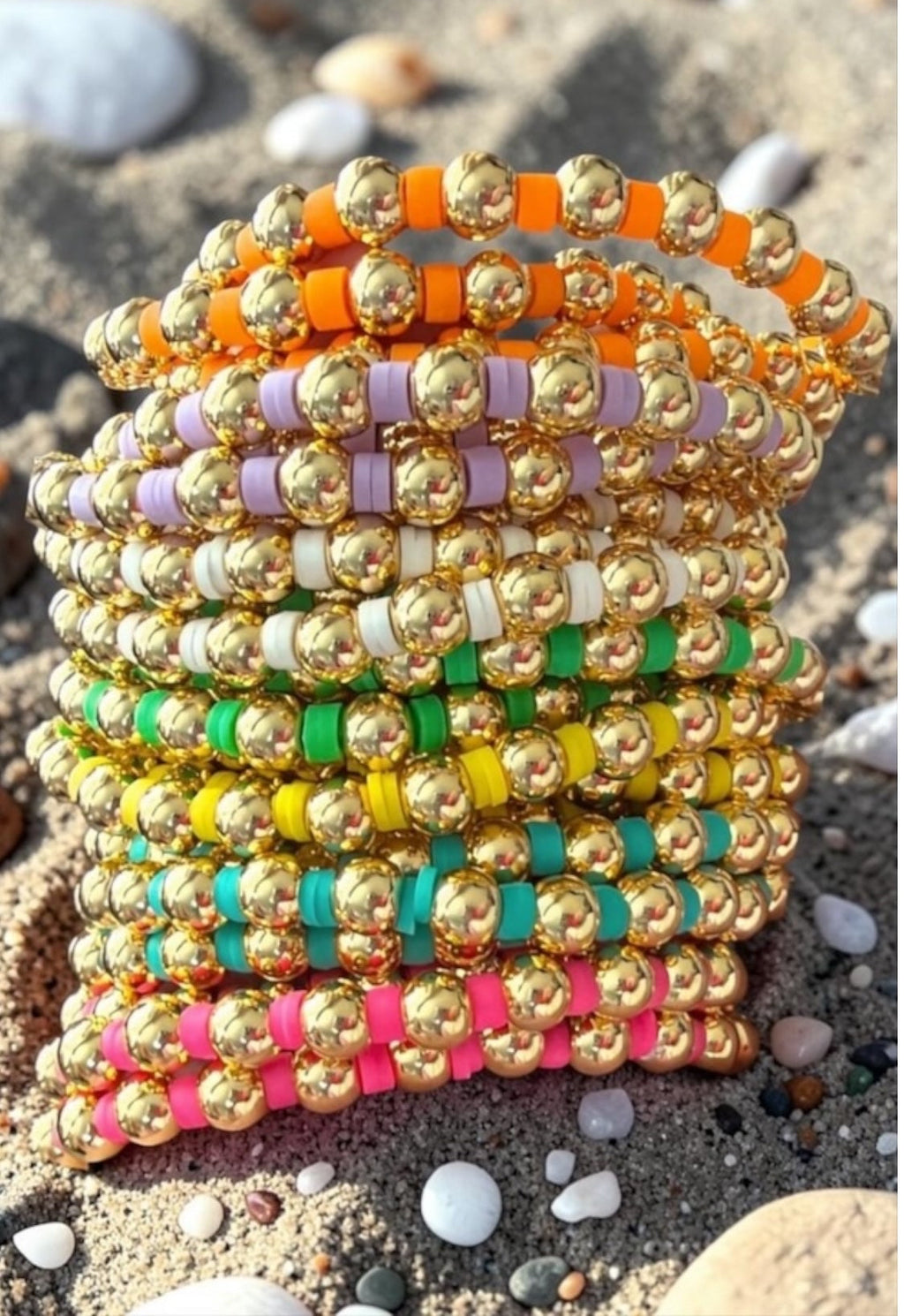 The Color Pop Bracelet (Stretch bracelet)in Multiple Colors