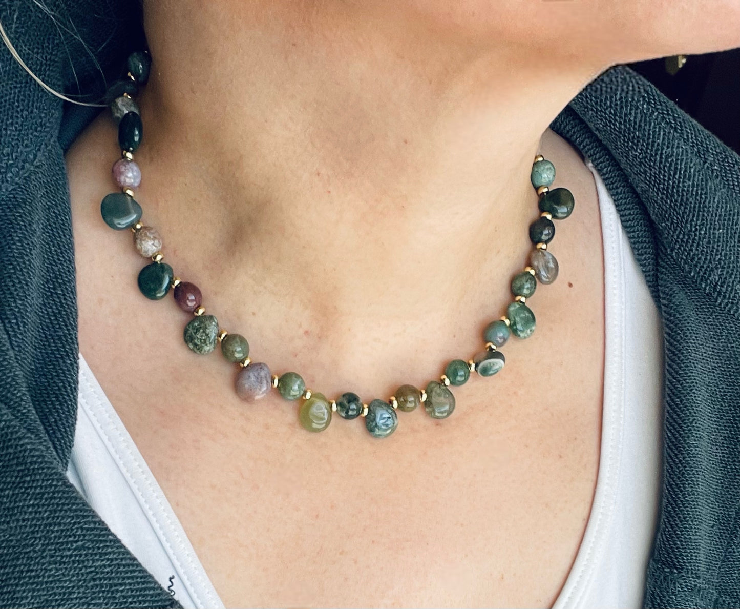 Green Goddess Necklace