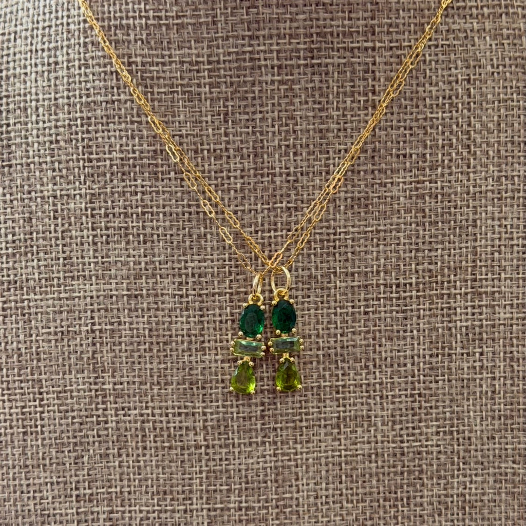 The Greenlight Pendant Necklace 14/20 Gold Filled Chain