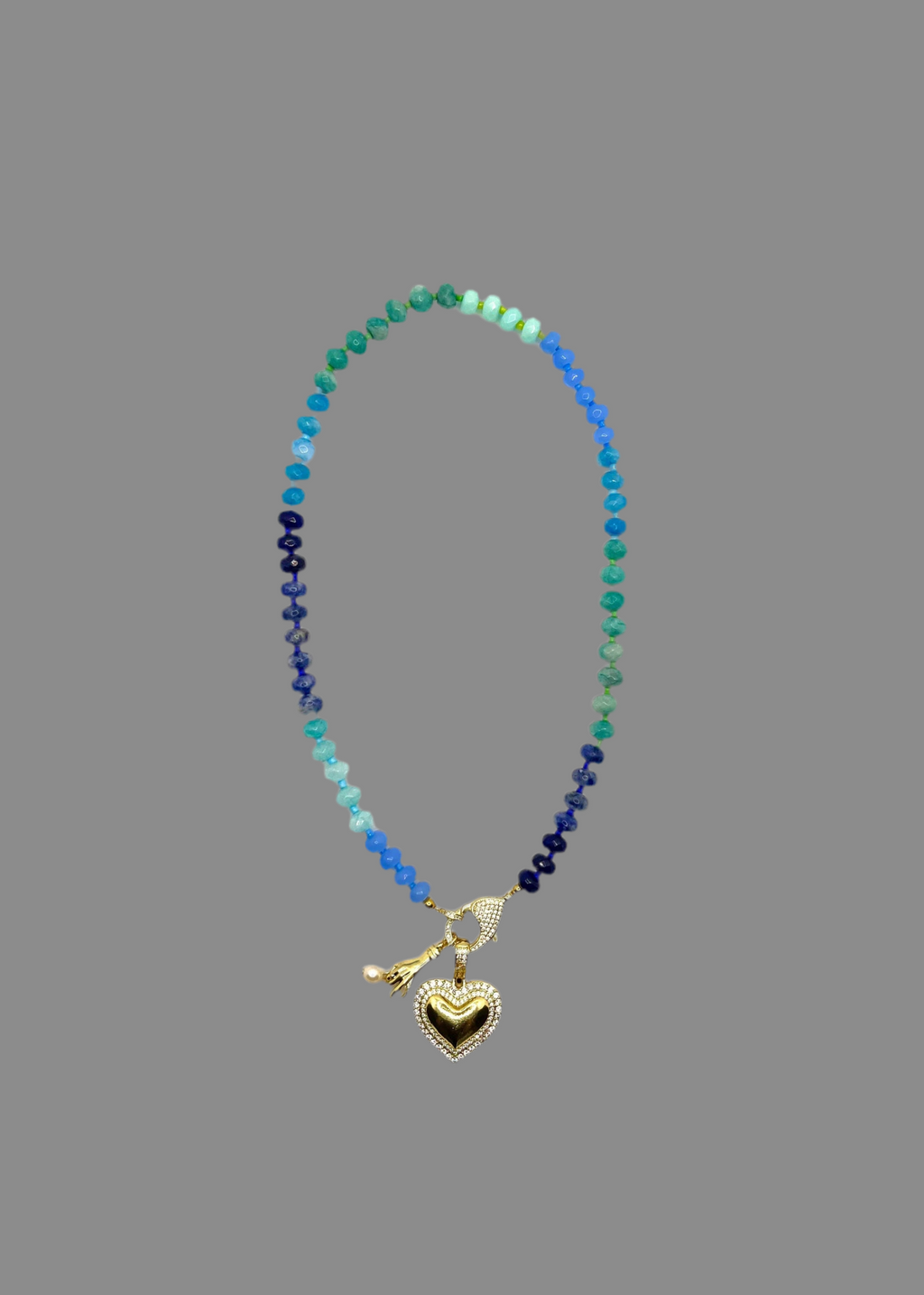 Band of Blues Necklace