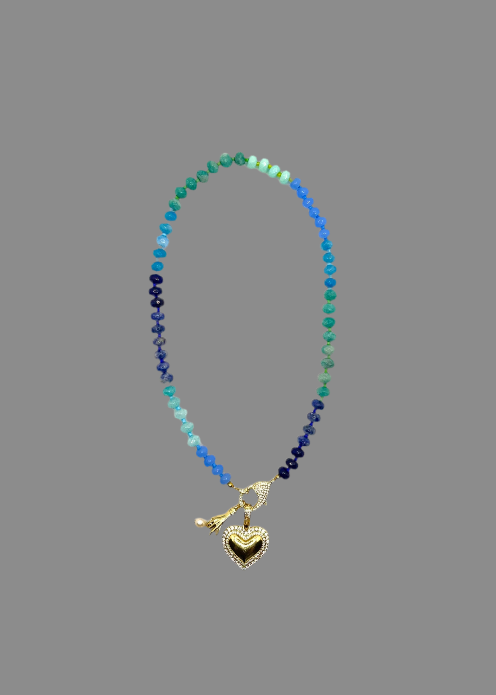 Band of Blues Necklace