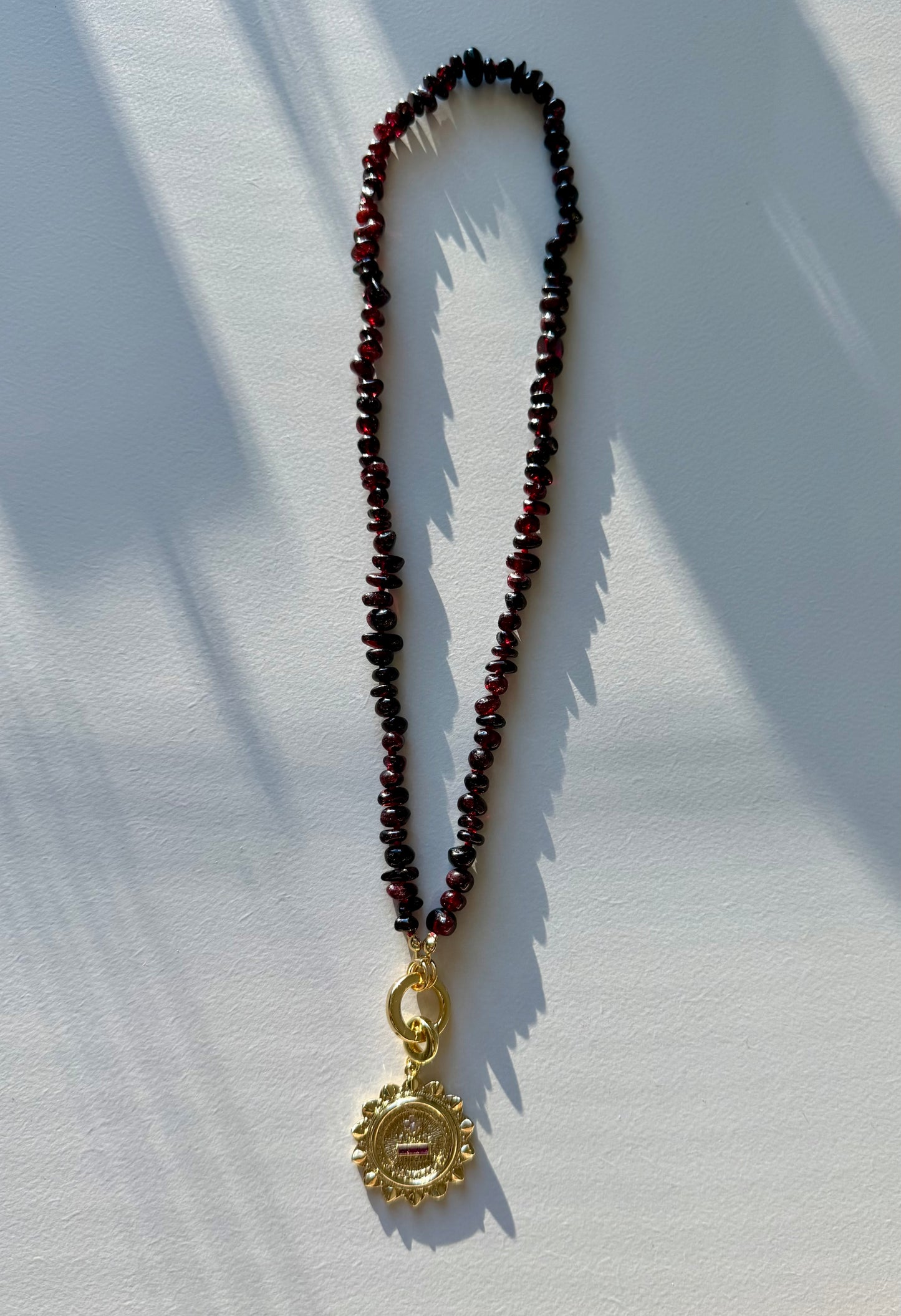The Honor Garnet Necklace