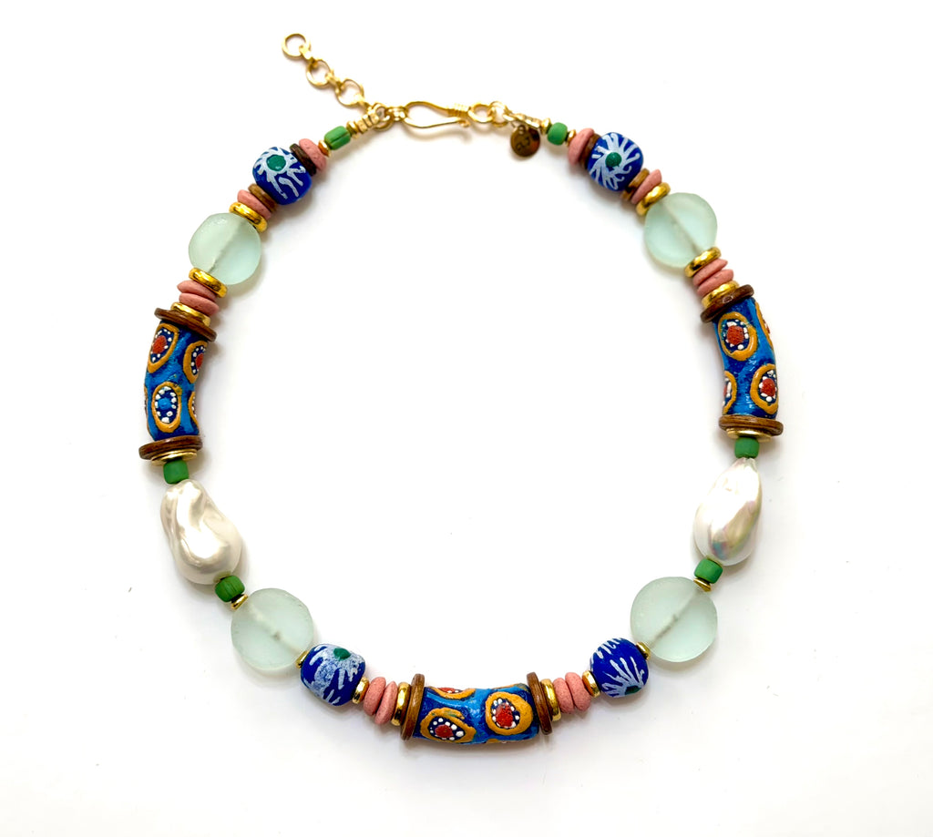 The Amalfi Coast Keepsake Necklace OOAK