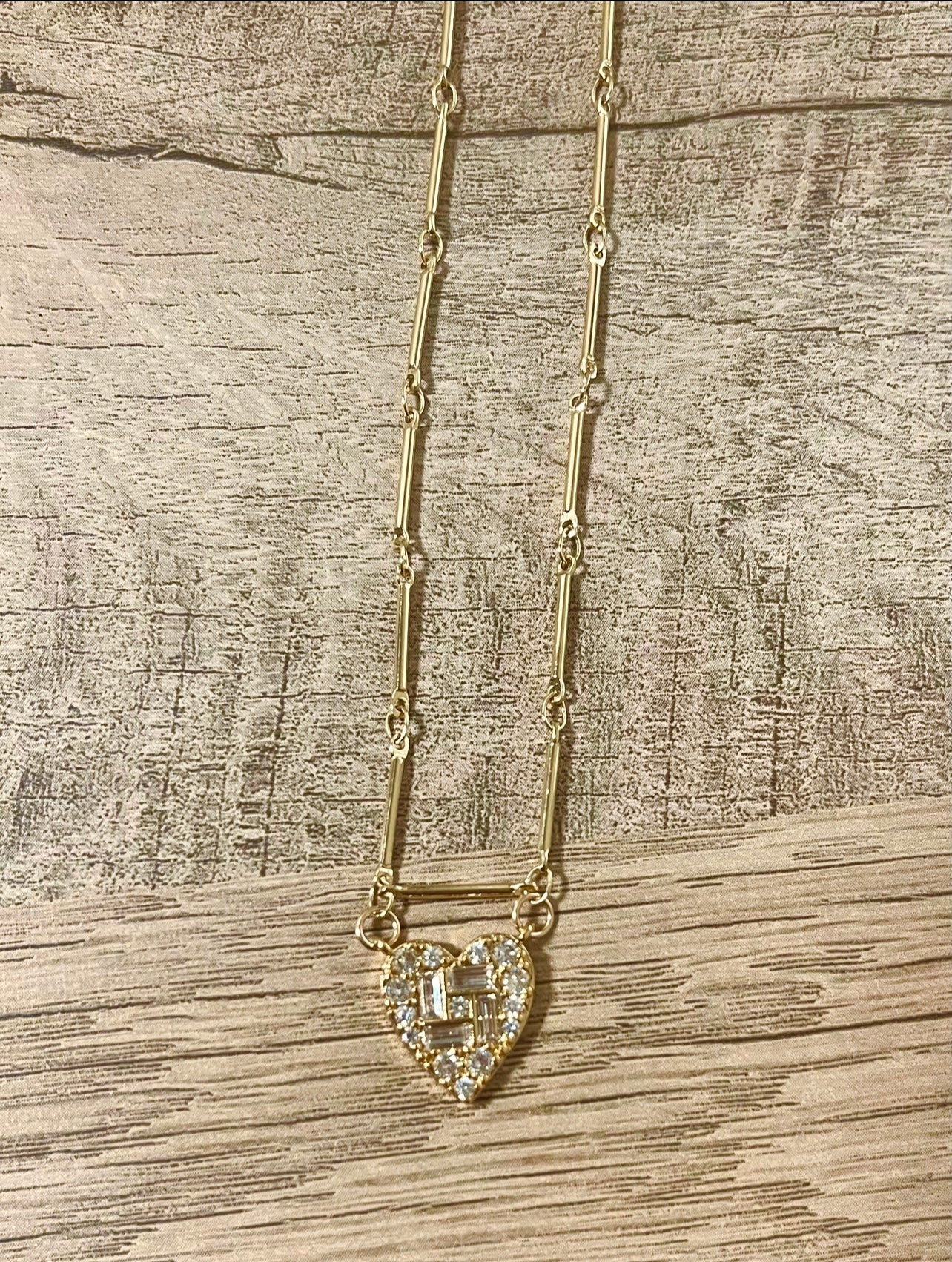 Sparkle Heart Necklace