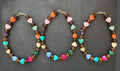 The Sweetheart Necklace: resin that looks like gemstones