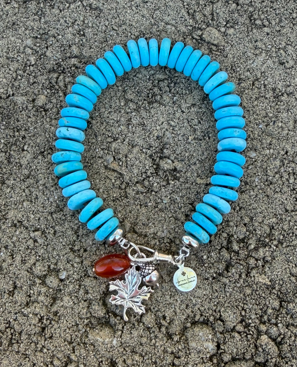 Turquoise & Carnelian Bracelets: 4 Styles