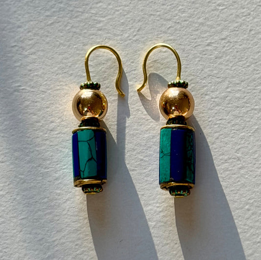 The Emblem Earrings: OOAK