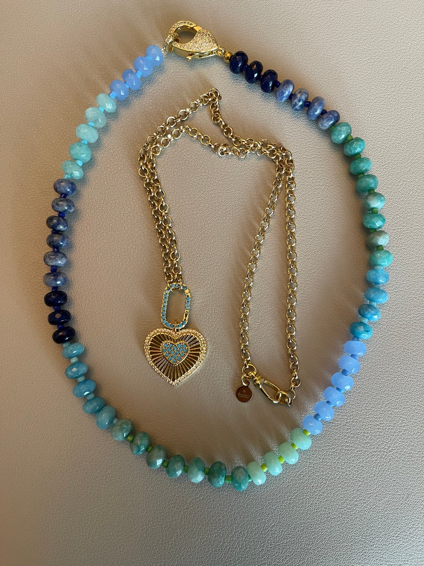 Band of Blues Necklace