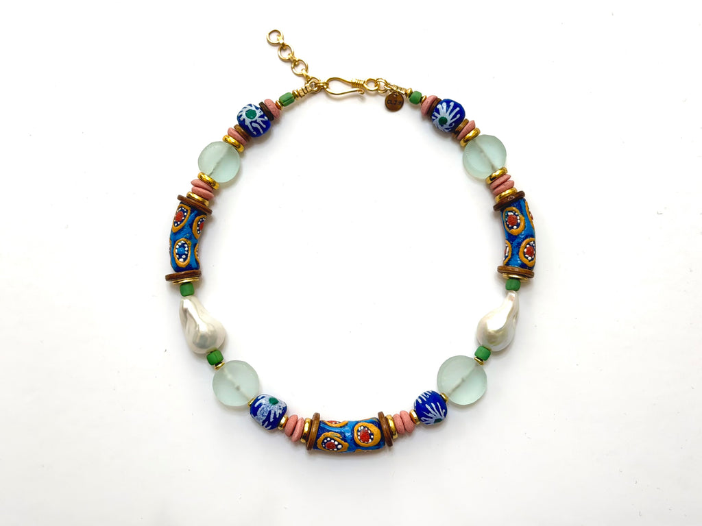 The Amalfi Coast Keepsake Necklace OOAK