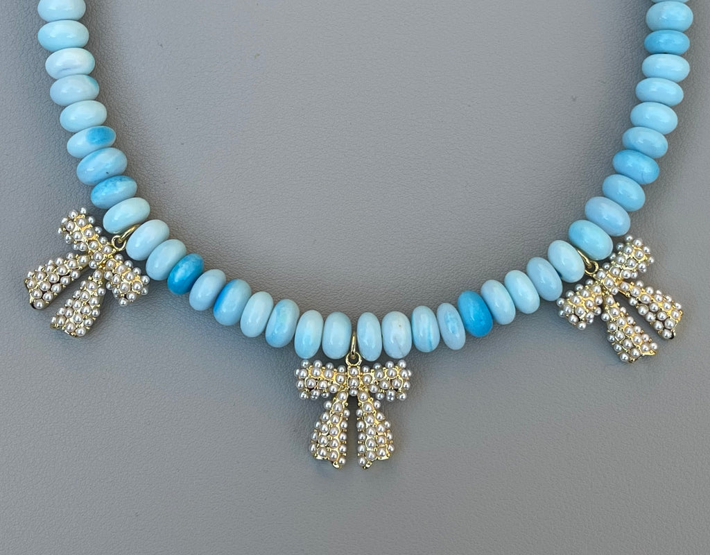 Robin’s Egg Opal Necklace OOAK