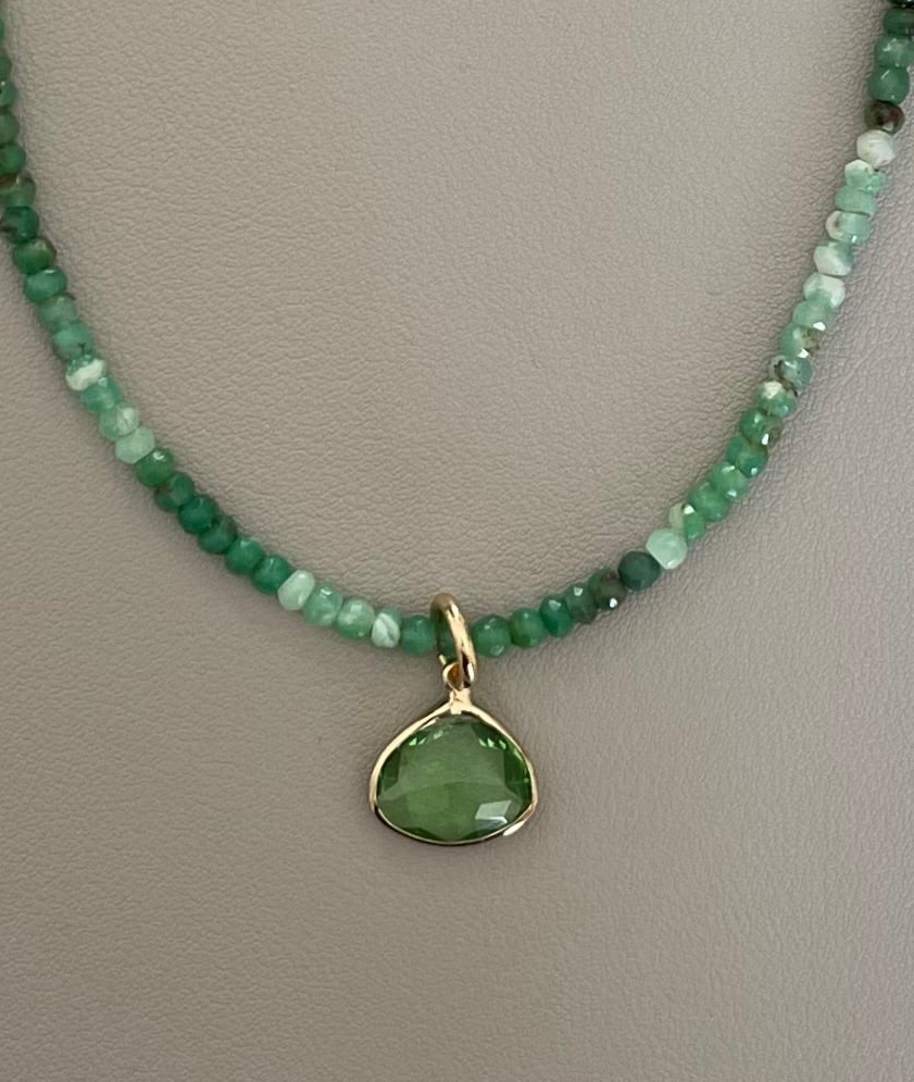 Green Apples Necklace