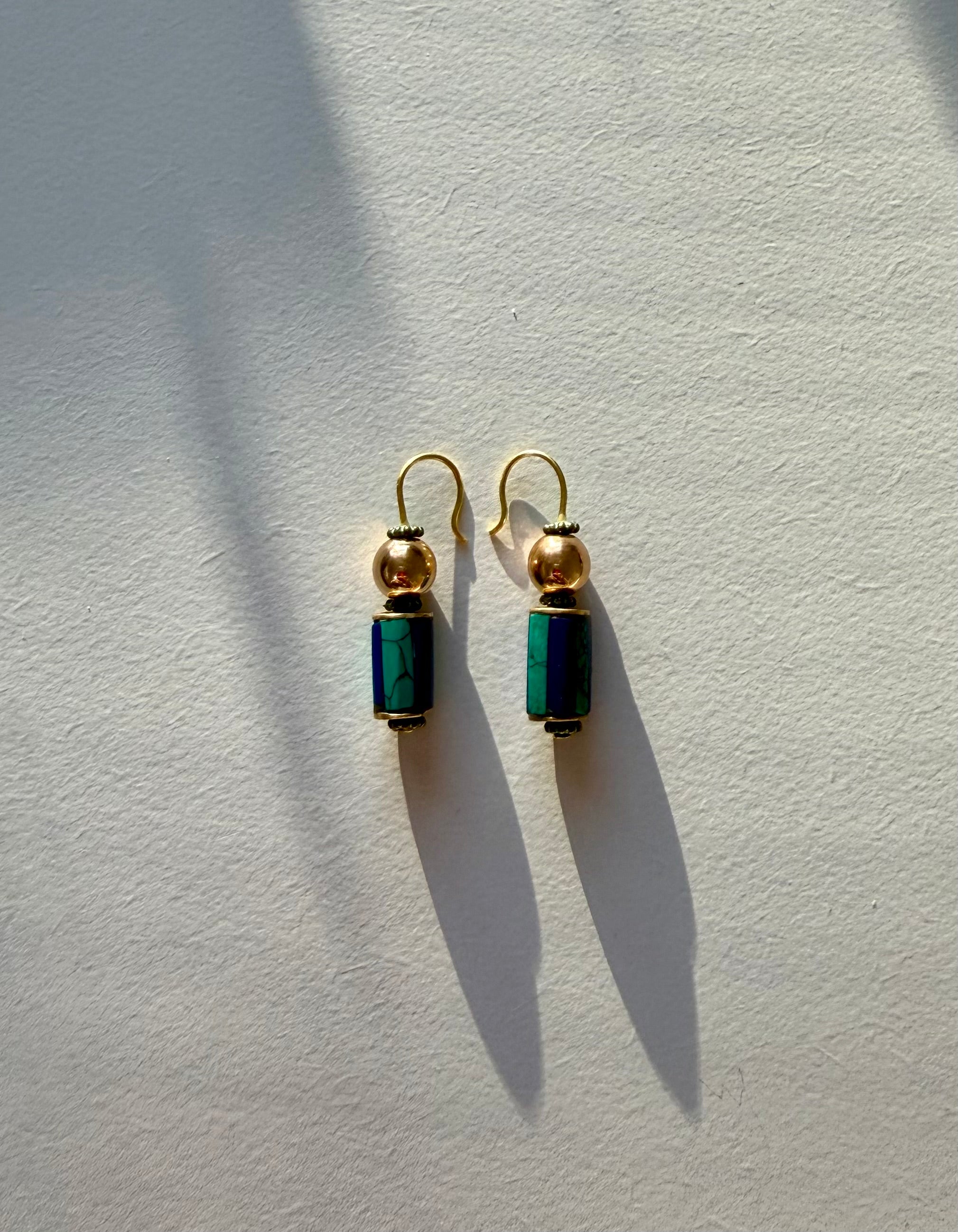 The Emblem Earrings: OOAK