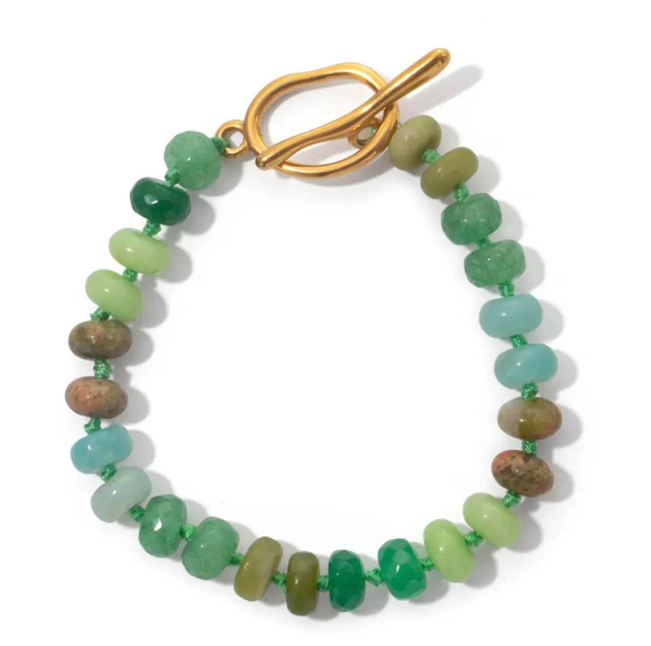 Natural Stone Bracelets Hand Knotted