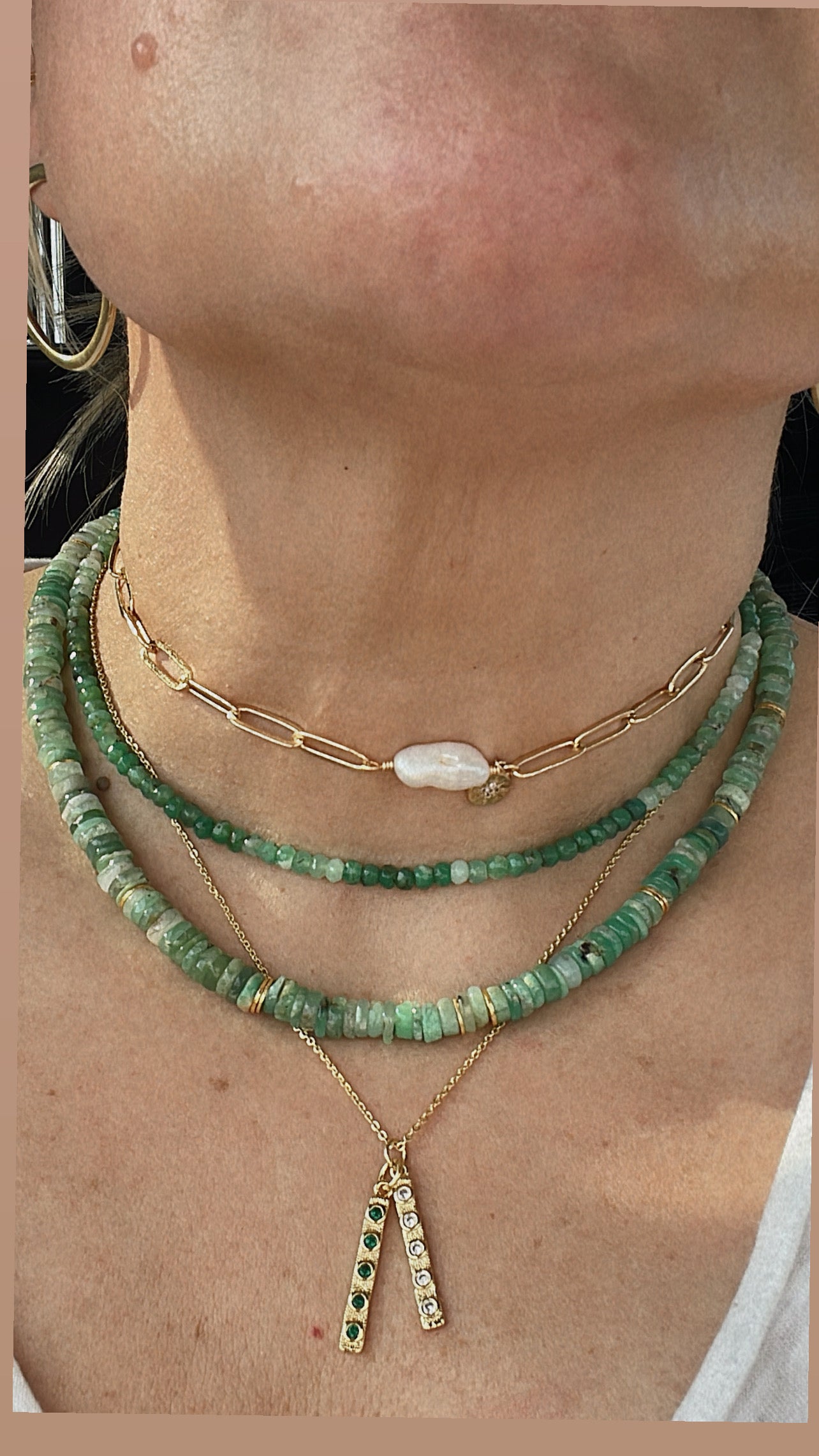 Chrysoprase The Lord Necklace