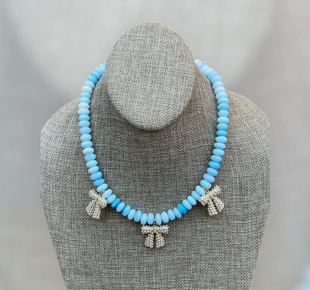 Robin’s Egg Opal Necklace OOAK
