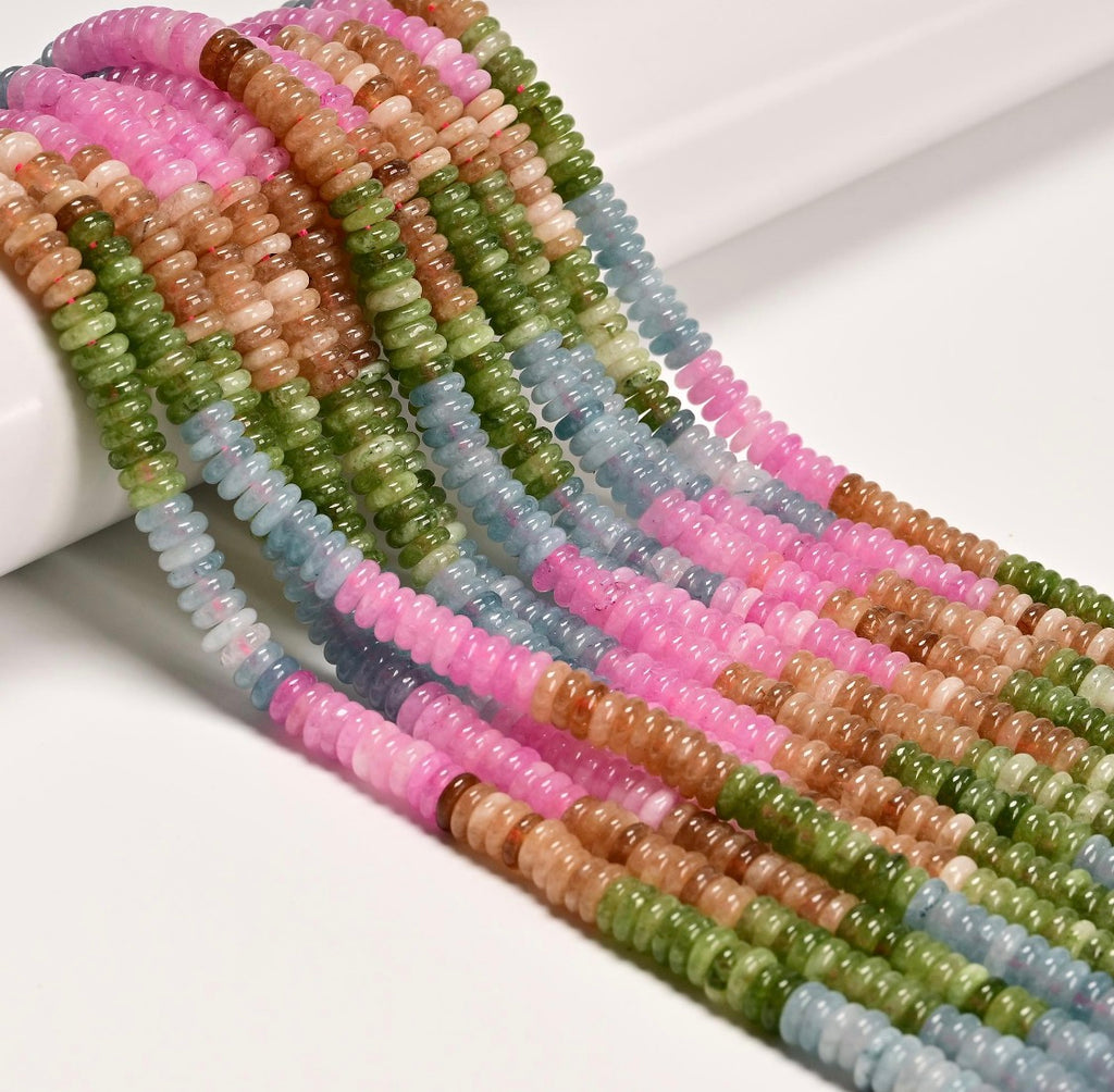 The Colorline Bezel Necklace: Dyed Jade with Cubic Zirconia accents