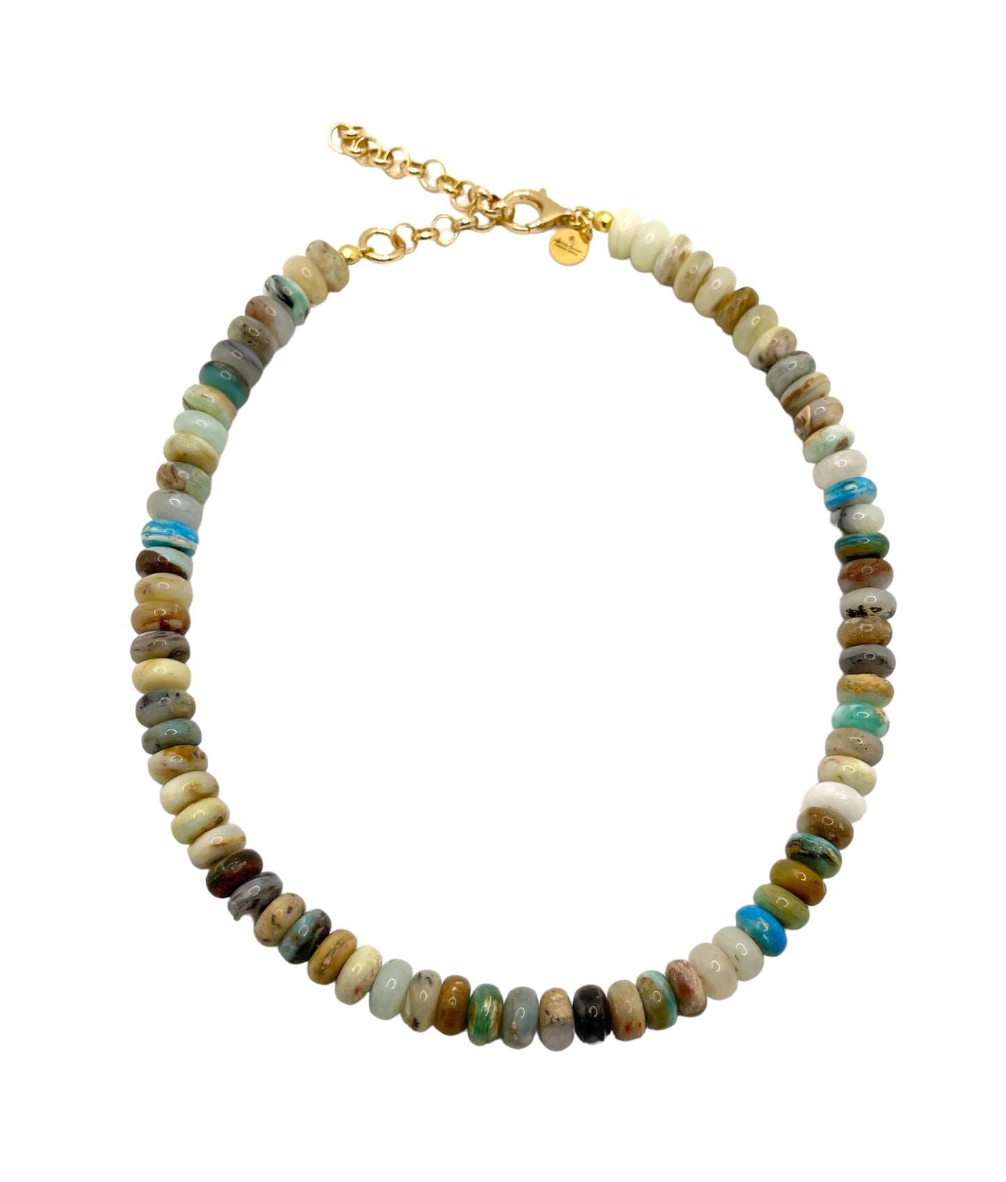 Beach Vibes Opal Necklace