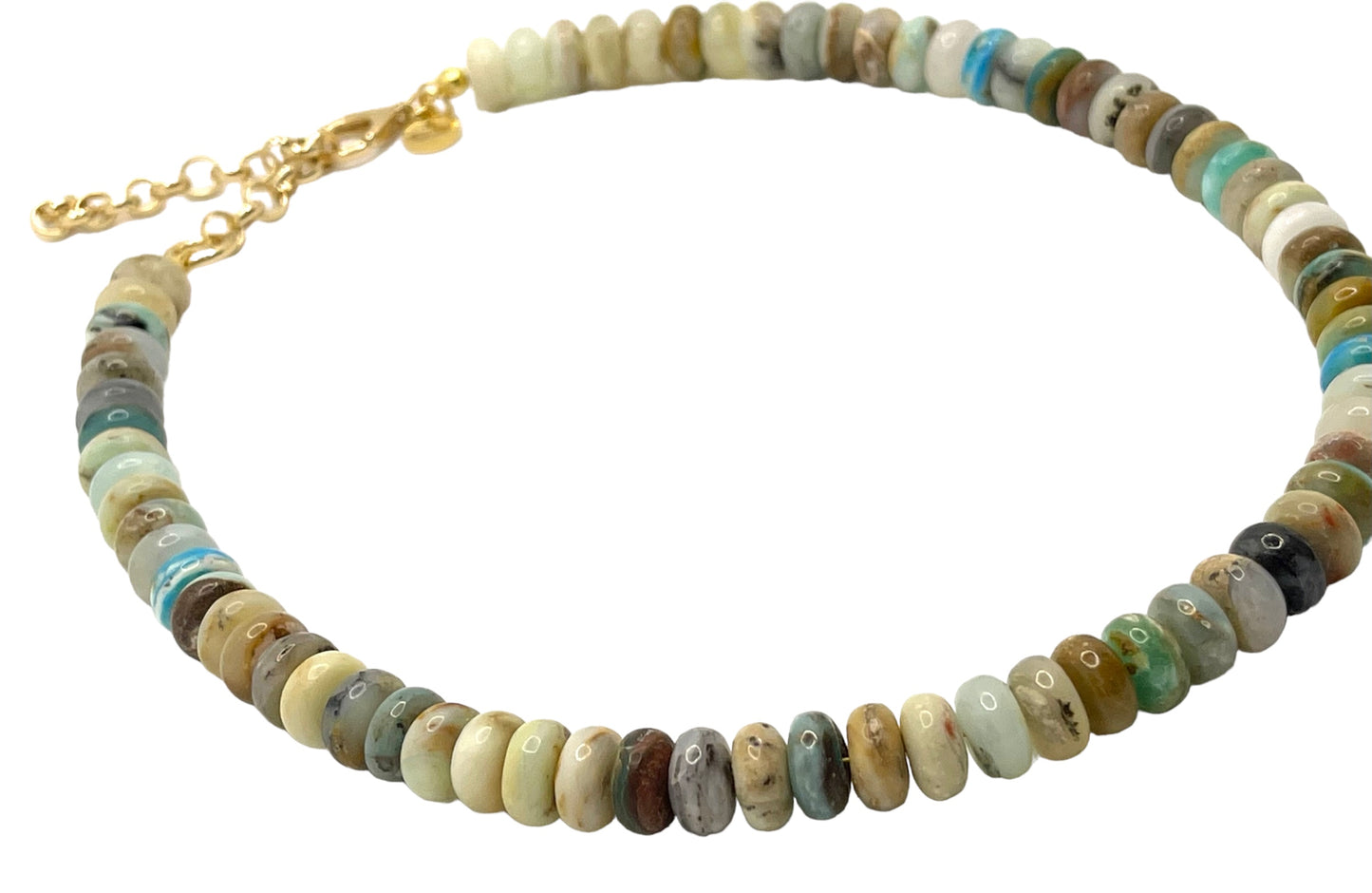 Beach Vibes Opal Necklace