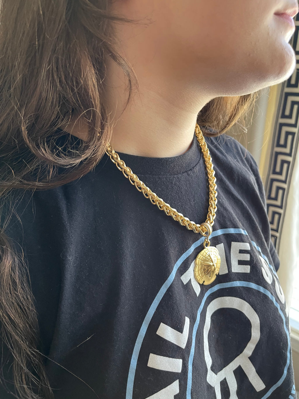 Sand Dollar Statement Necklace