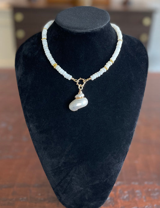 Dancing in Shells Necklace