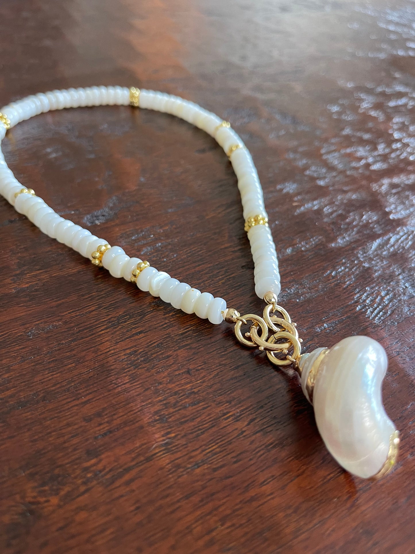 Dancing in Shells Necklace