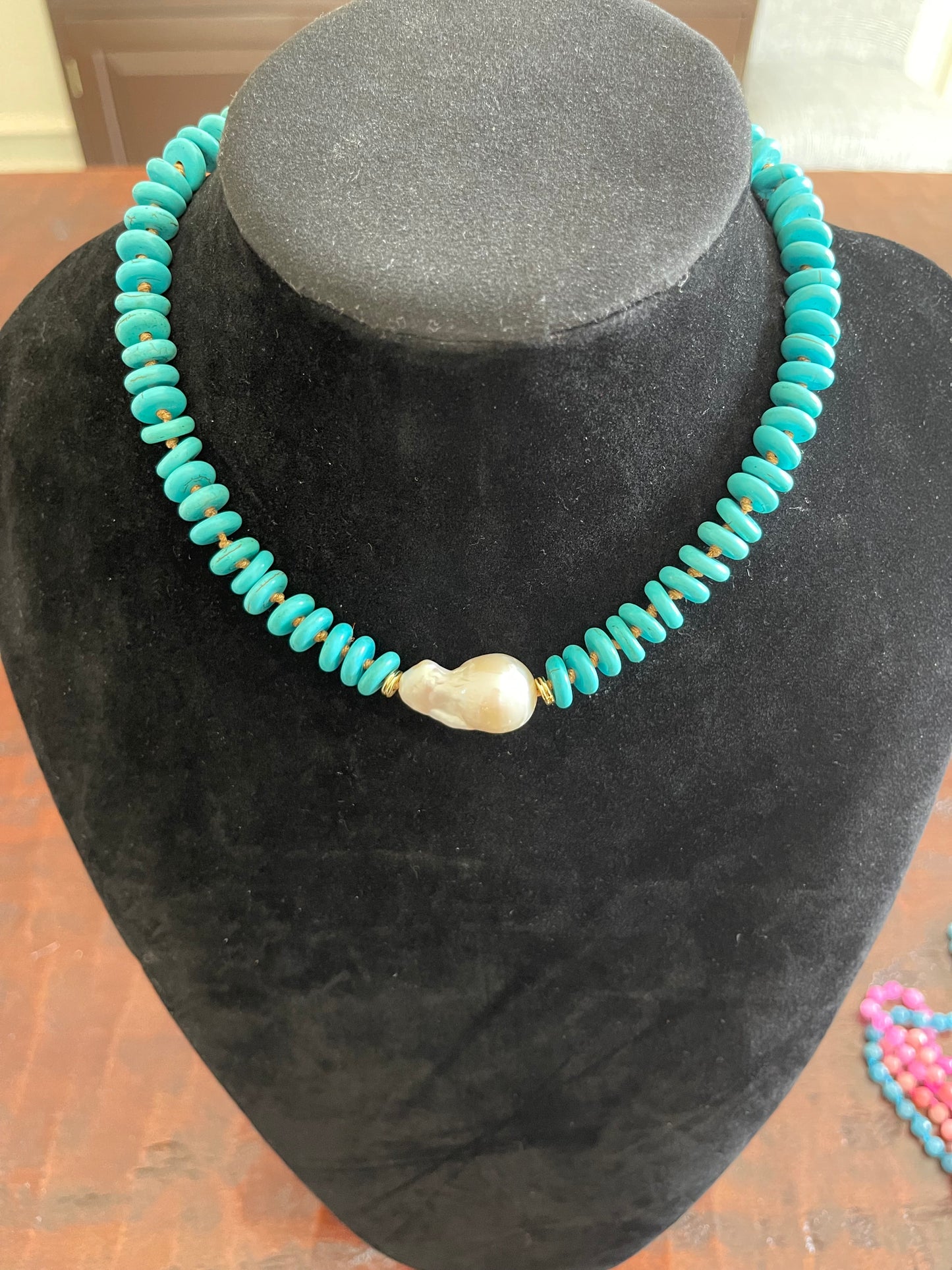 Turquoise in Tahiti Necklace