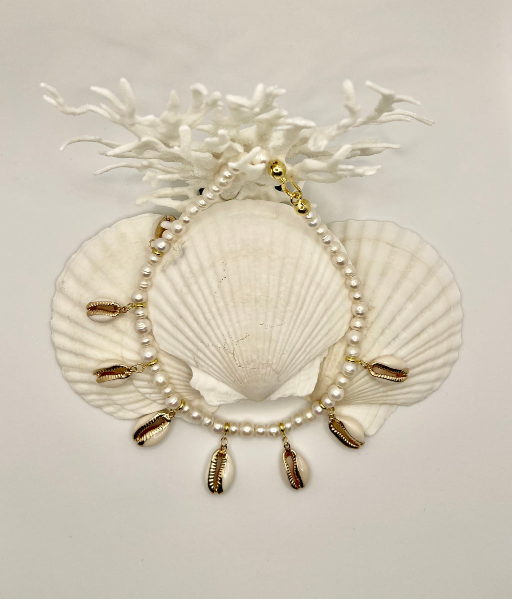 Cowrie Camryn Necklace OOAK