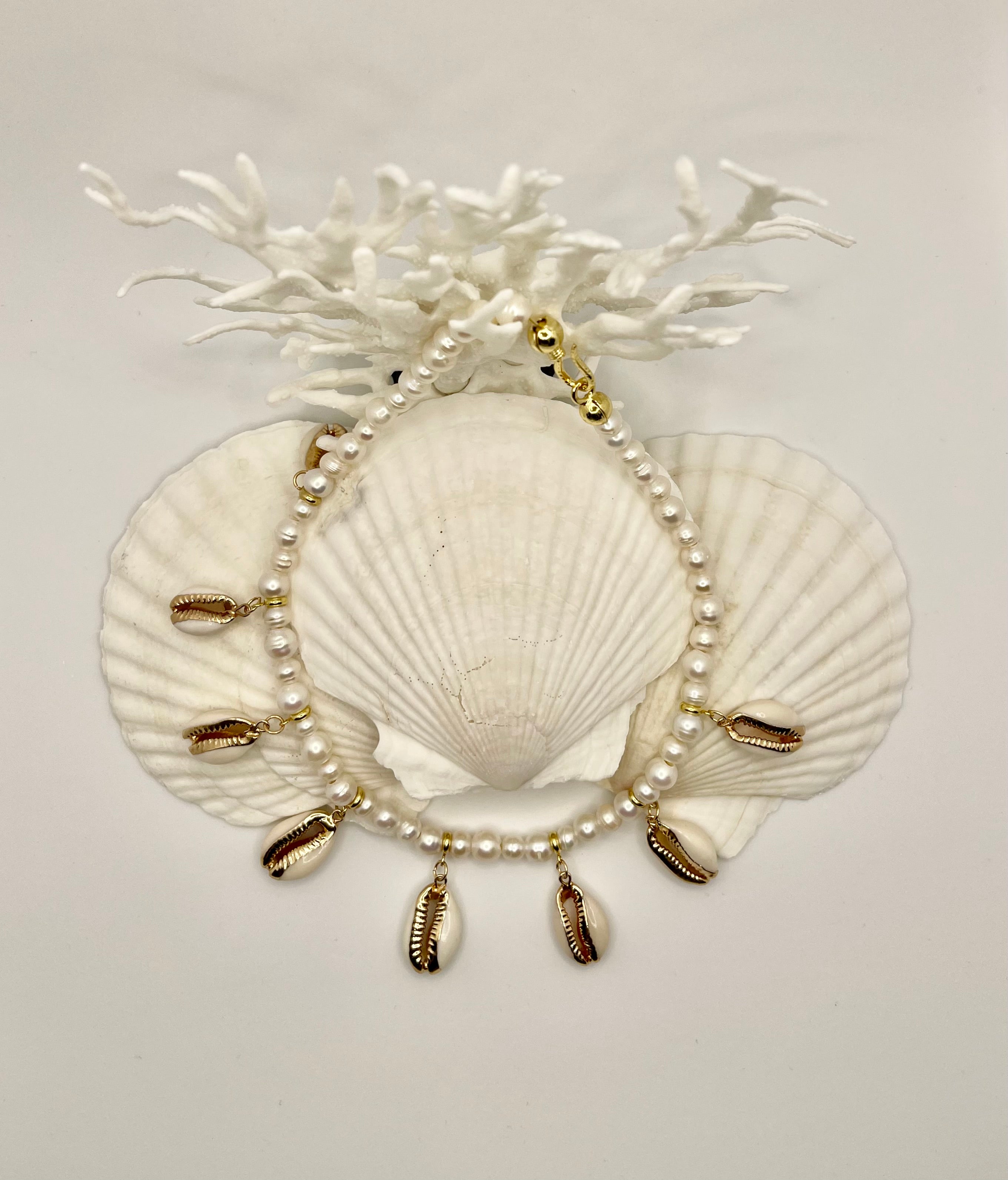 Cowrie Camryn Necklace OOAK