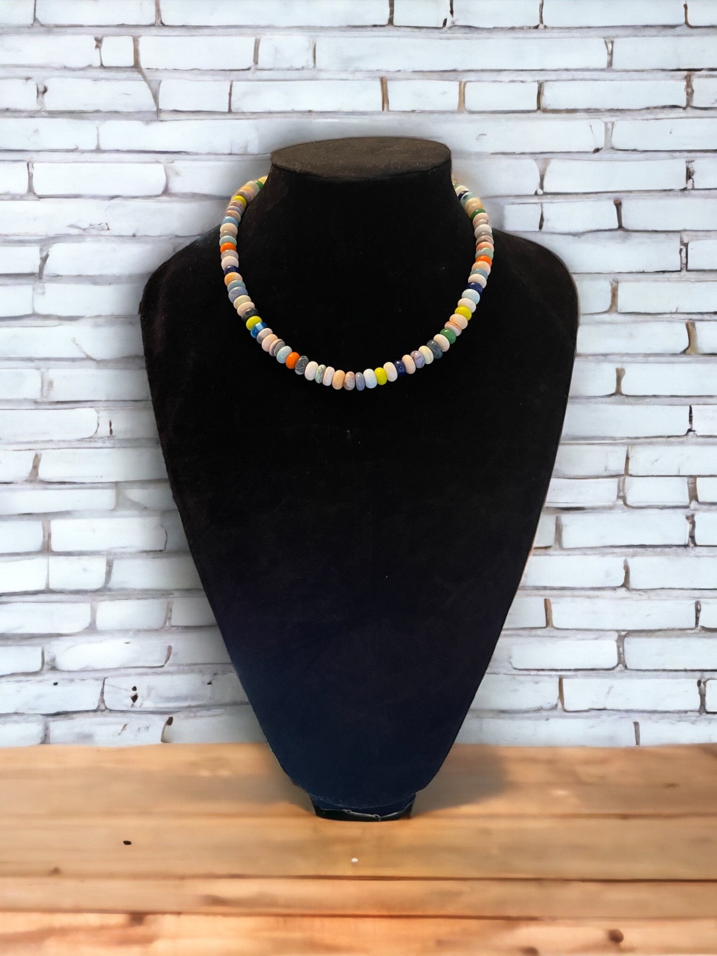 Every Single Day Necklace: Opals