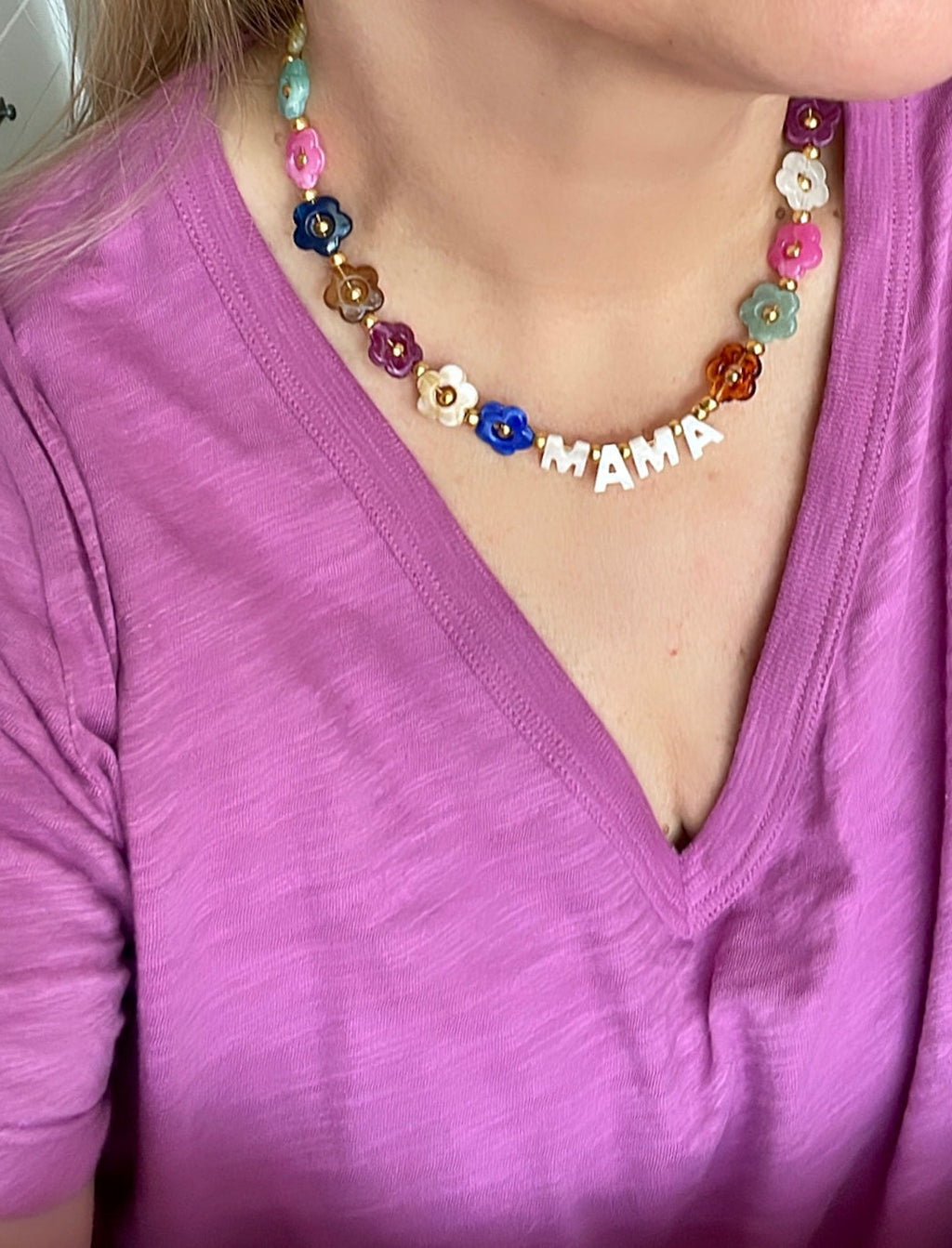 Flowers for Mama Necklace