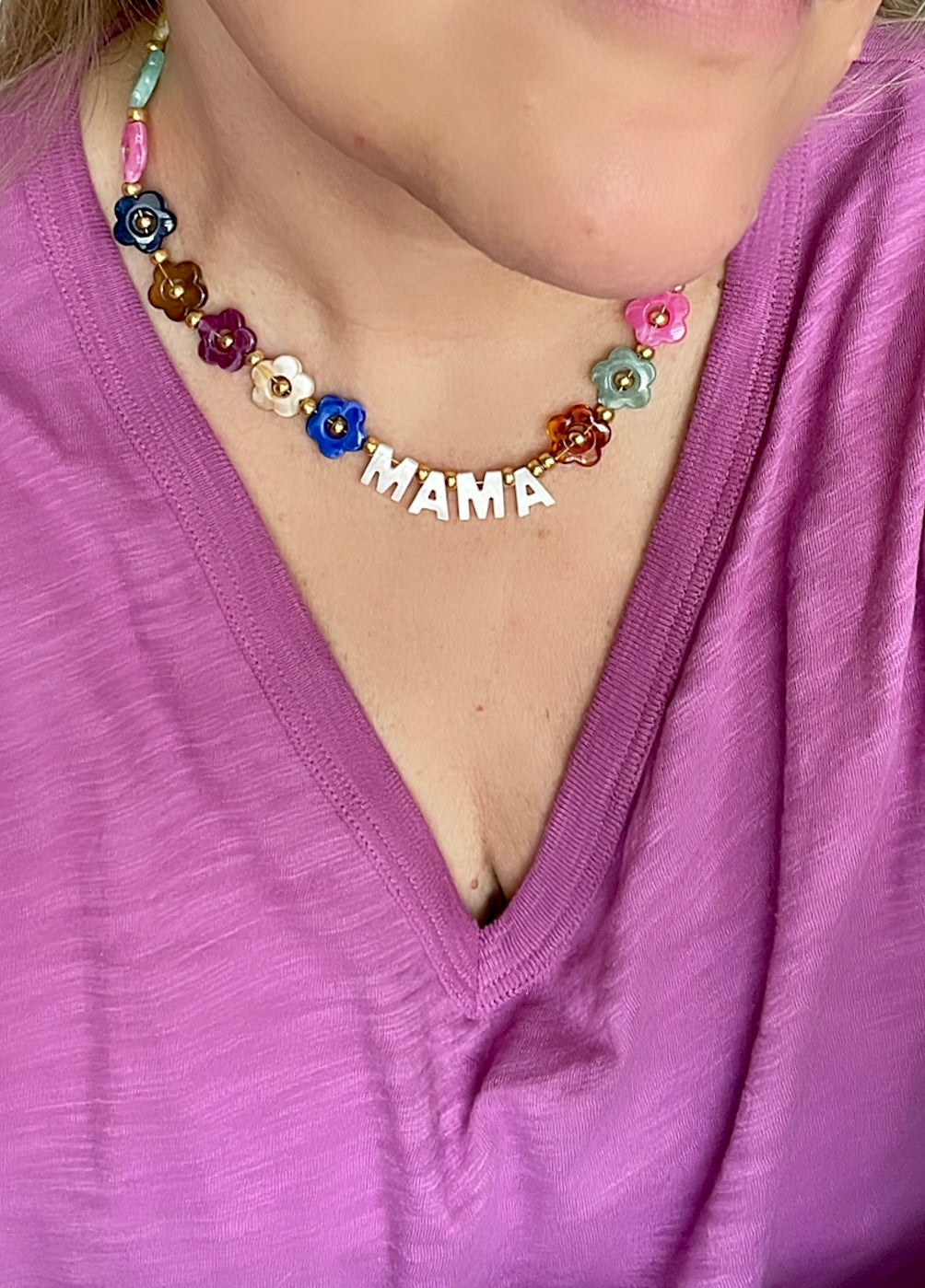 Flowers for Mama Necklace