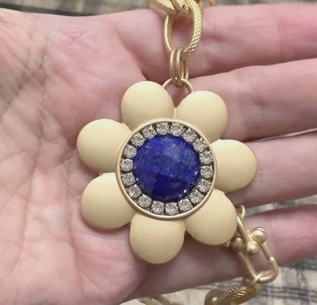 The Daisy Gem Center Necklace: 3 Options